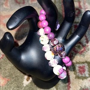 Grandma’s love glass beads stack